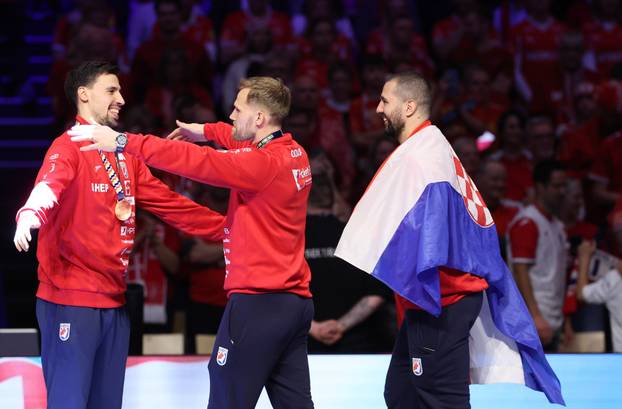 Dodjela medalja hrvatskoj rukometnoj reprezentaciji