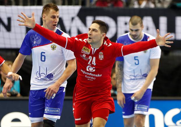 IHF Handball World Championship - Germany & Denmark 2019 - Group A - Serbia v Russia