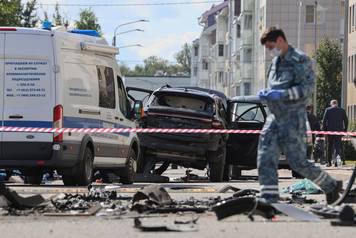 Russian serviceman killed in explosion in St. Petersburg