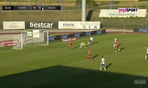 VIDEO Golijada Osje&ccaron;ana za vrh tablice: Hat-trick Omerovi&cacute;a i potpuni raspad Rude&scaron;a u Gorici