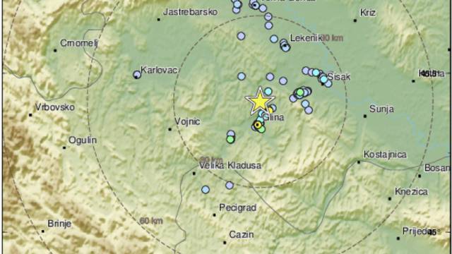 Noćni potres na Baniji: 'Zvuk je bio zastrašujuć, kuća se tresla 10 sekundi a onda je ljuljalo'