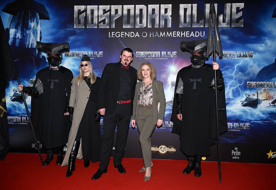 Zagreb: Premijera filma, Gospodar oluje, legenda o Hammerheadu