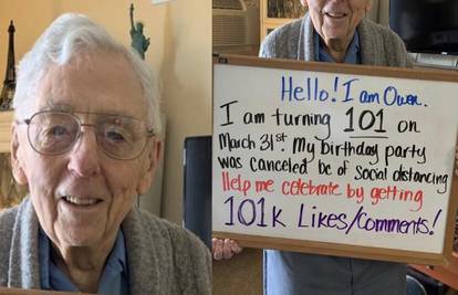 Za 101 rođendan Owen želi tek 101 tisuću lajkova na Twitteru