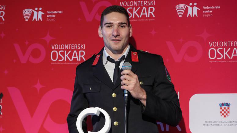 Zagreb: Volonter godine je  David Lonjak iz DVD-a Kašina