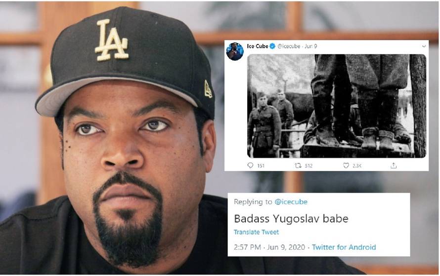 Ice Cube objavio fotku vješanja partizanke Lepe Radić koju su pogubili kad je imala 17 godina