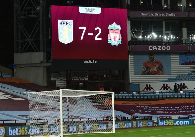 Premier League - Aston Villa v Liverpool