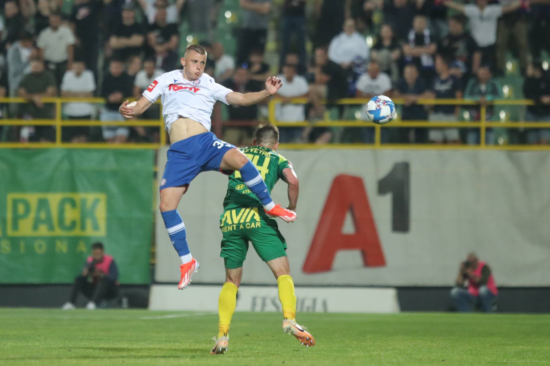 Pula: Utakmica između NK Istra 1961 - HNK Hajduk u 34. kolu SuperSport HNL-a 