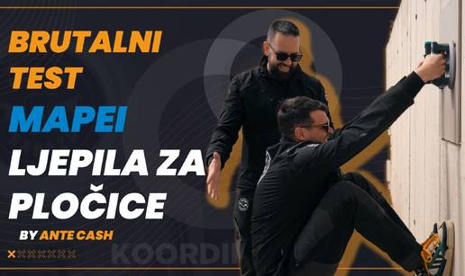 Pogledajte brutalan test u kojem su snage odmjerili kombi i Mapei Adesilex P9