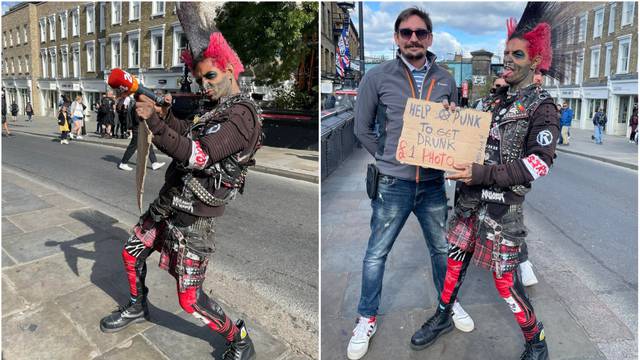 Zombie Punk iz Londona: 'Neke nije briga što je kraljica umrla'
