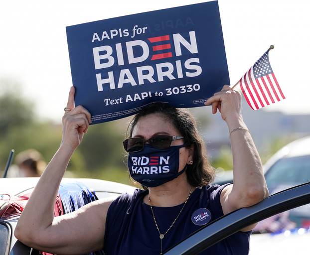 Democratic U.S. presidential nominee Biden campaigns in Las Vegas, Nevada