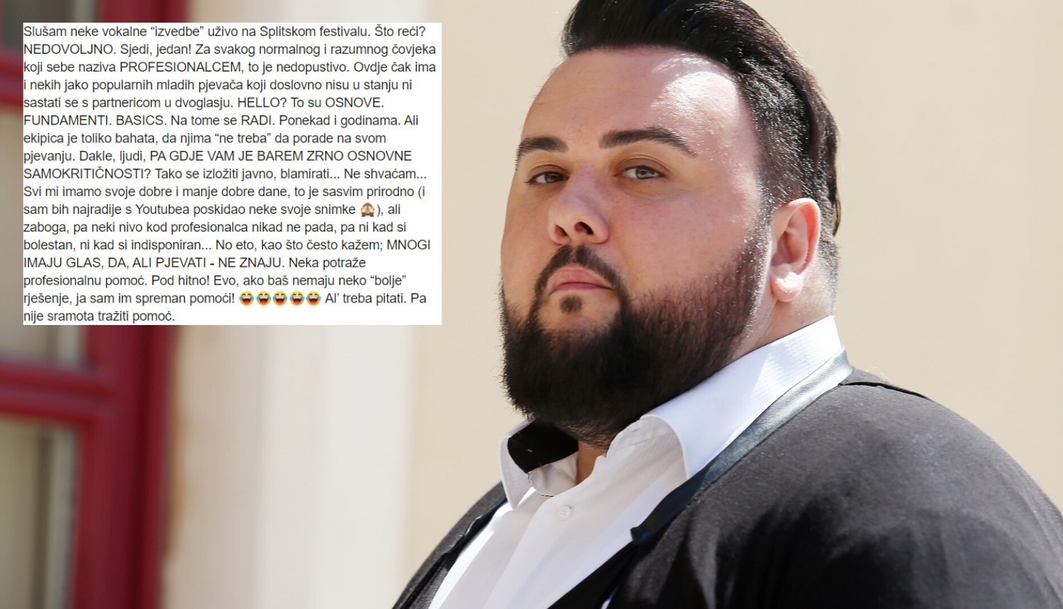 Houdek 'opleo' po kolegama: 'Blamiraju se, ne znaju pjevati'