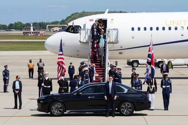 Britain's King Charles and Queen Camilla in the United States for state visit