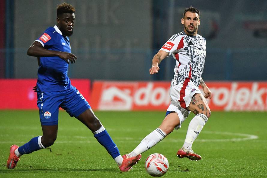 Koprivnica: NK Slaven Belupo i HNK Hajduk sastali se u 12. kolu Prve HNL