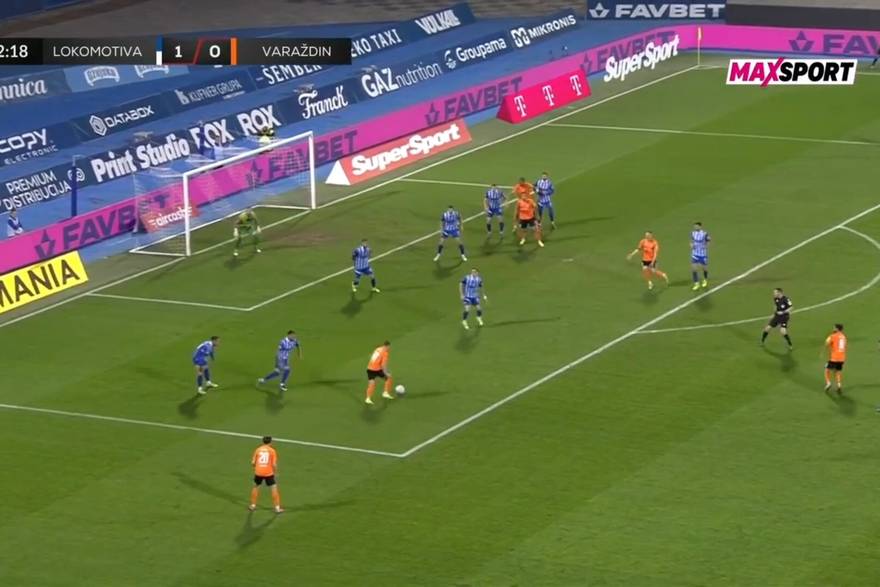 Golovi na utakmici Lokomotiva - Vara&zcaron;din