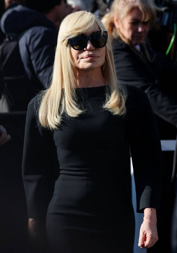 Funeral ceremony of fashion designer Valentino Garavani, in Rome
