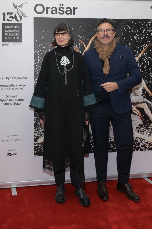 Zagreb: Poznati na premijeri baleta Orašar u HNK