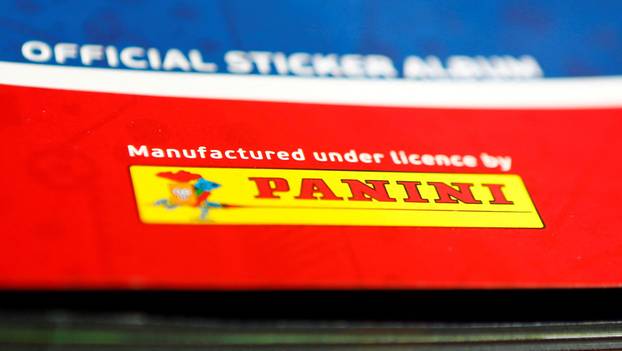 FILE PHOTO: Picture illustration of a Panini soccer sticker collectors album