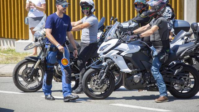 Motociklistima  stižu kazne do 7 tisuća kuna radi prosvjeda