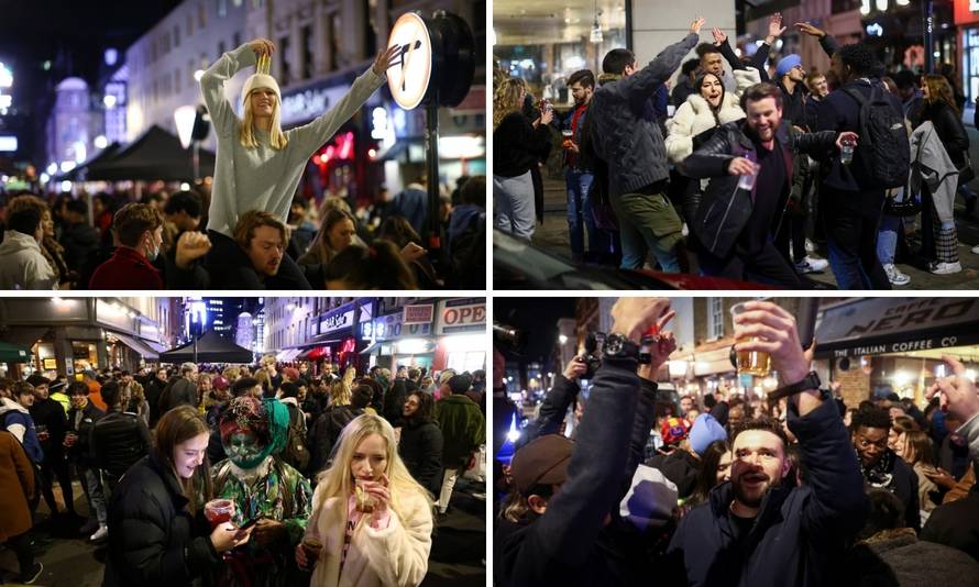 Ludnica u Engleskoj: Lockdown ukinut, tisuće pohrlile u pubove