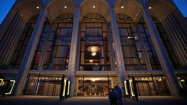 FILE PHOTO: The Metropolitan Opera House is pictured at Lincoln Center in New York