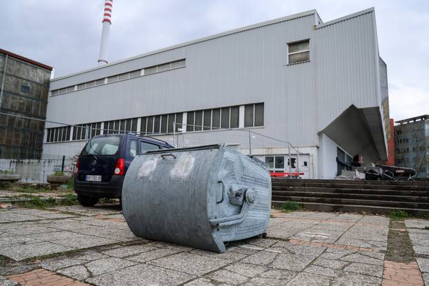 Zagreb: Dom sportova koji se obnavlja oštećen u snažnom nevremenu