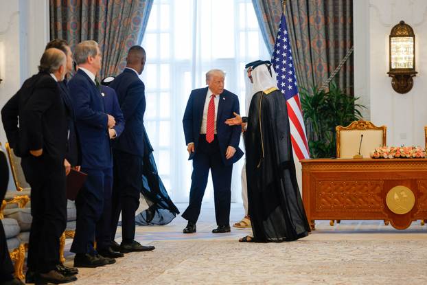 U.S. President Trump visits Qatar