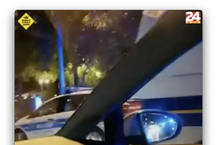 Policija u Dubravi nakon kaosa