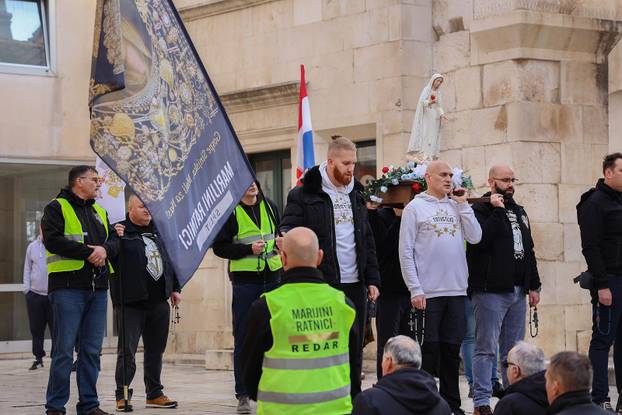 Split: Molitelji na Peristilu okupili su se i ove prve subote u mjesecu