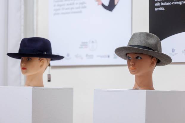 U Rijeci otvorena ekskluzivna izlo&zcaron;ba Borsalino &scaron;e&scaron;ira