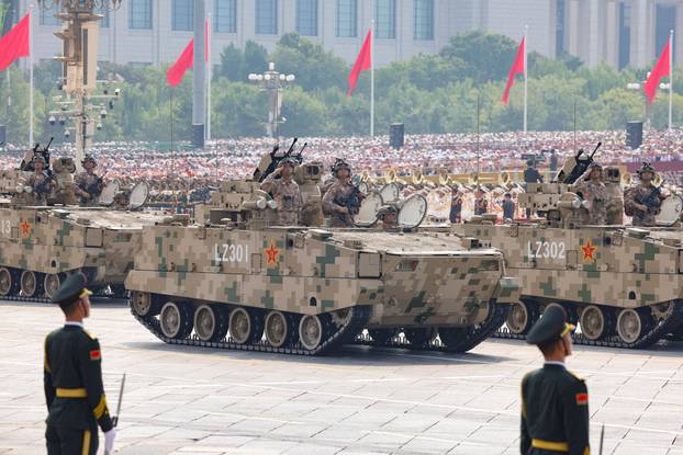 Military parade to mark the 80th anniversary of the end of World War Two, in Beijing
