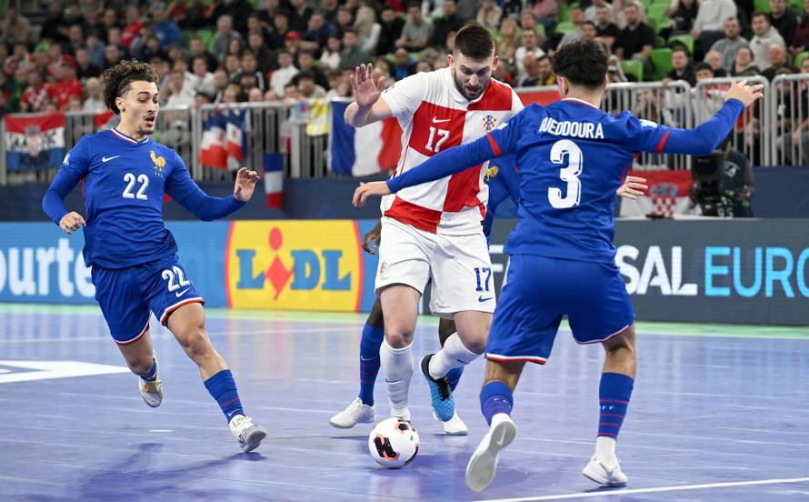 Ljubljana: Francuska - Hrvatska u borbi za broncu