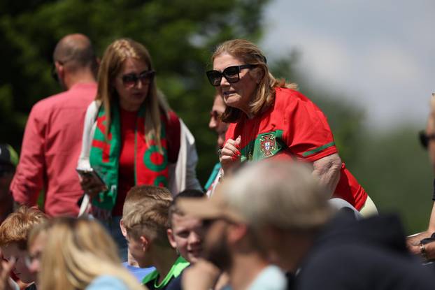 Sveti Martin na Muri: Maria Dolores dos Santos Aveiro došla podržati unuka na nogometnom turniru 