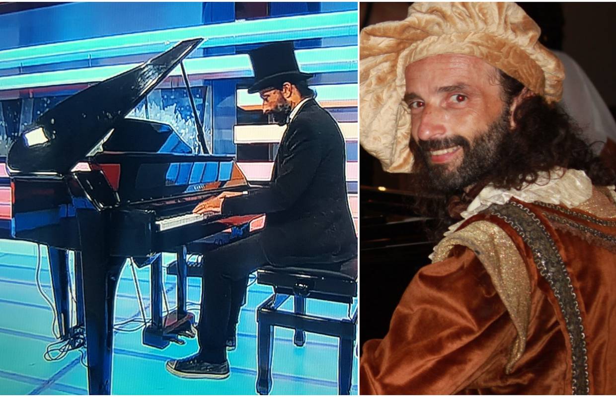 Svirao je klavir dok je drmalo: 'Tresli su se reflektori, mislio sam da će pasti, ali nisam stao'