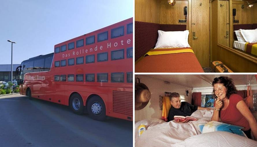 Opa, što je sad ovo?! Hotel na kotačima u Zadru. Nemaju tuš i kuhaju u busu. Cijena? Sitnica...