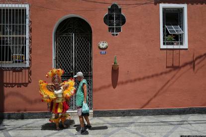 Carnival festivities in Rio de Janeiro