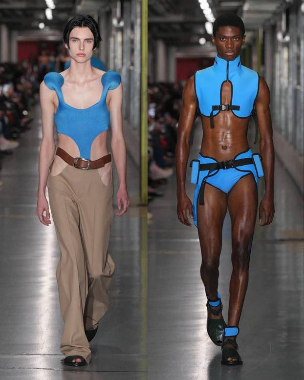 FOTO Pariški tjedan mode šokirao kreacijama: Modeli na pisti izgledali potpuno goli