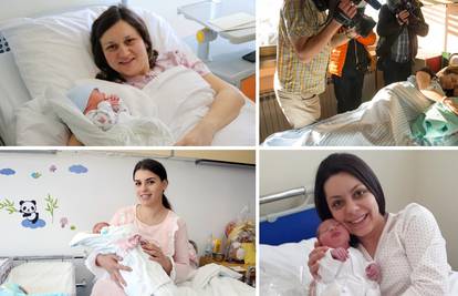 Sretno: Čak četiri bebe rodile se u prve  dvije minute 2019.!