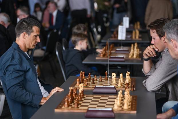 Zagreb: Predsjednik Zoran Milanovic na otvaranju šahovskog turnira Sanjin Španovic
