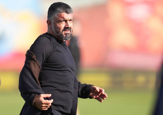 Koprivnica: Gennaro Gattuso energično se sprema za utakmicu 