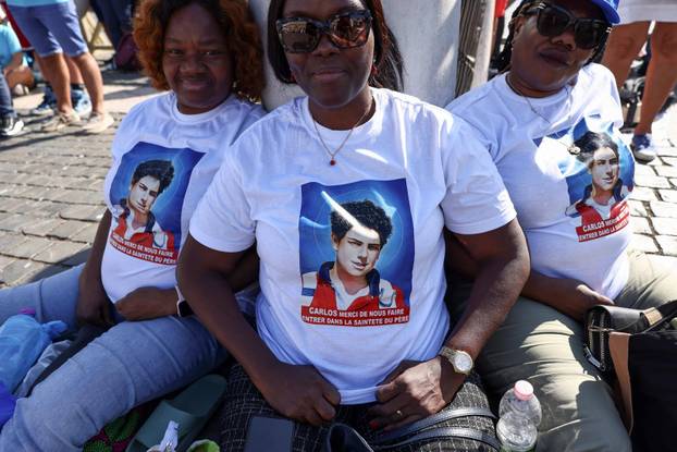 Canonisation of Carlo Acutis and Pier Giorgio Frassati, at the Vatican