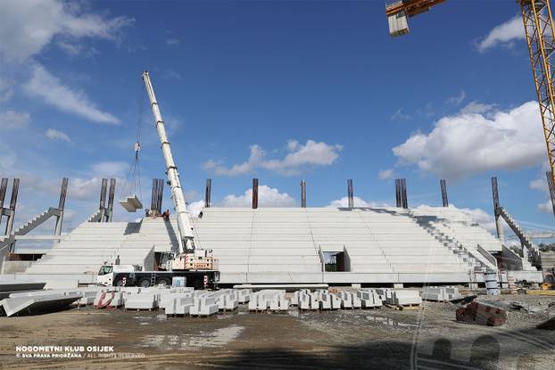 Istok na noge: Diže se Kohortin dom i tribine osječke ljepotice