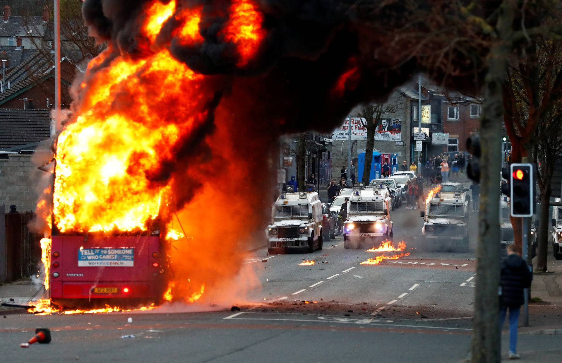 Protests in Belfast