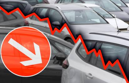 Hrvatska najgora u EU po padu prodaje novih automobila