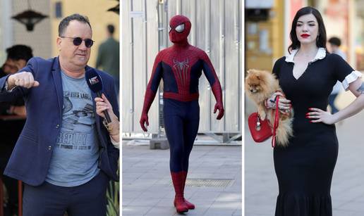 FOTO  Gu&zcaron;va na '&scaron;pici': Polina privukla poglede, kroz centar Zagreba pro&scaron;etao i Spiderman