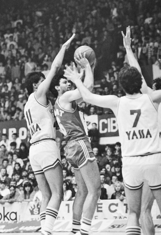 Povijesna utakmica kada je KK Zadar pobijedio KK Cibona u finalu Prvenstva Jugoslavije, 26.4.1986.