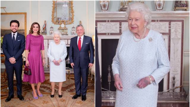 Sve zabrinula: Kraljica (92) se pojavila s 'ljubičastom' rukom