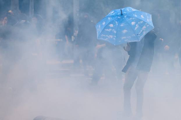 USB union holds nationwide strike, "Let's Block Everything," in solidarity with Gaza, in Milan