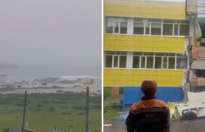 Ruski grad pogodila tri vala tsunamija. Ljude su evakuirali
