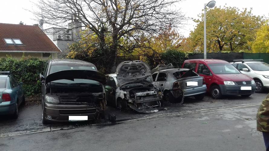 Požari po cijelom Zagrebu: Na pet lokacija gorjelo osam vozila