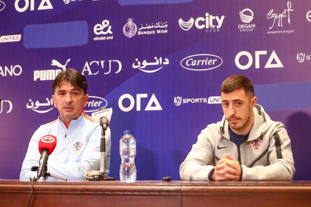 Kairo: Konferencija za medije Hrvatske nogometne reprezentacije